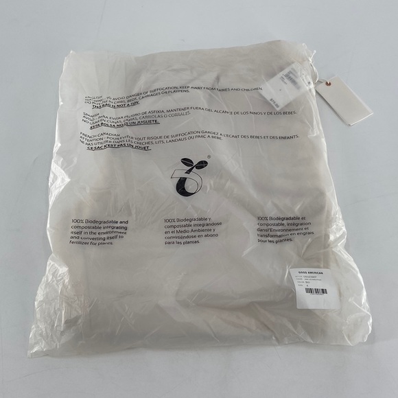 Good American Bone001 Wide Leg Sweatpant XL - Picture 8 of 10